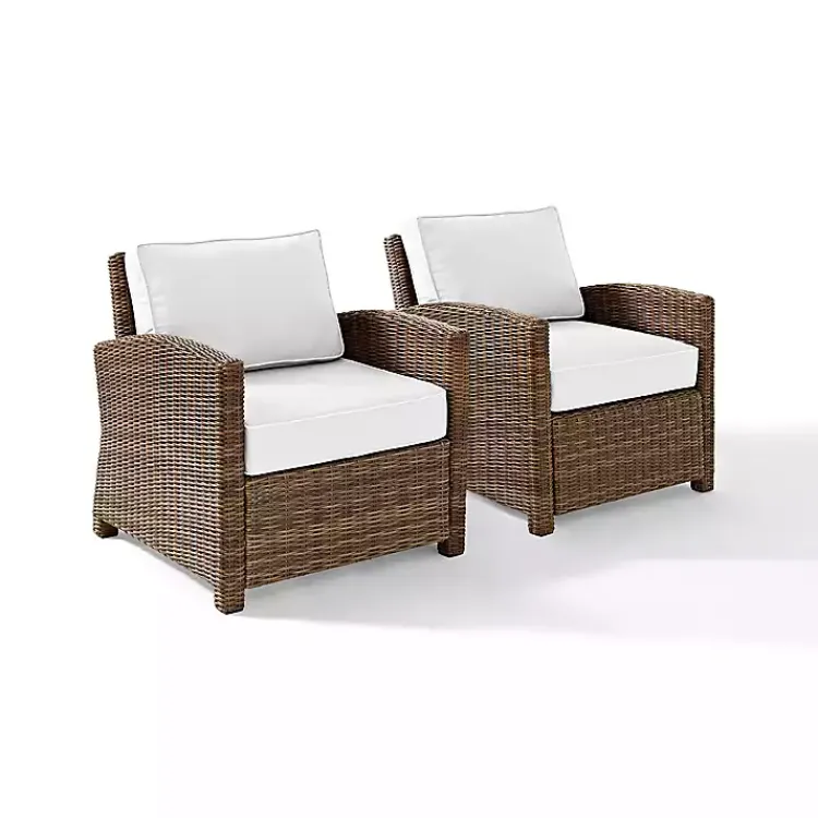 Outdoor Seating-Kirklands Home Bren 2-pc. Chair Set with Sunbrella Cushions Brown