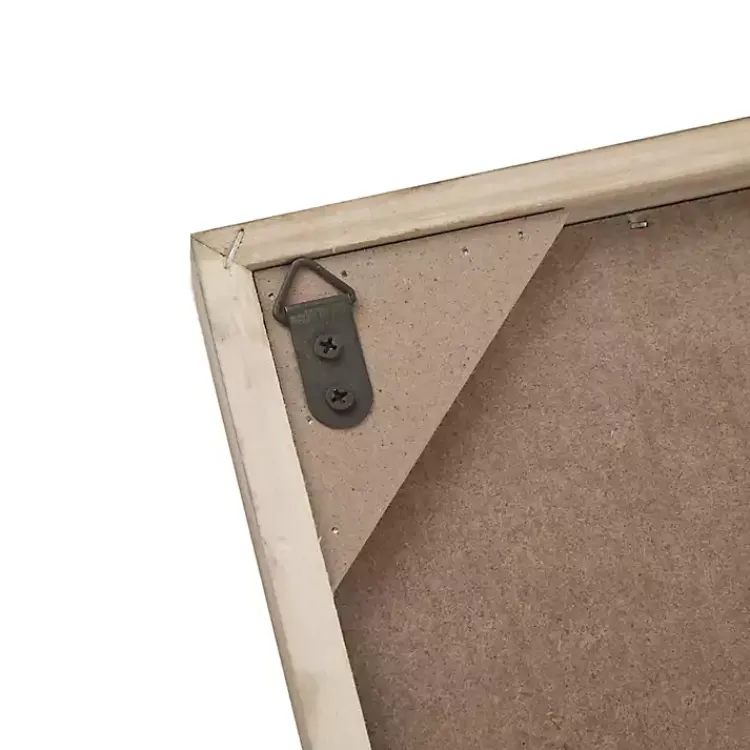 Wall Plaques-Kirklands Home Carved Wood Laurel Branches Panel Wall Plaque Tan