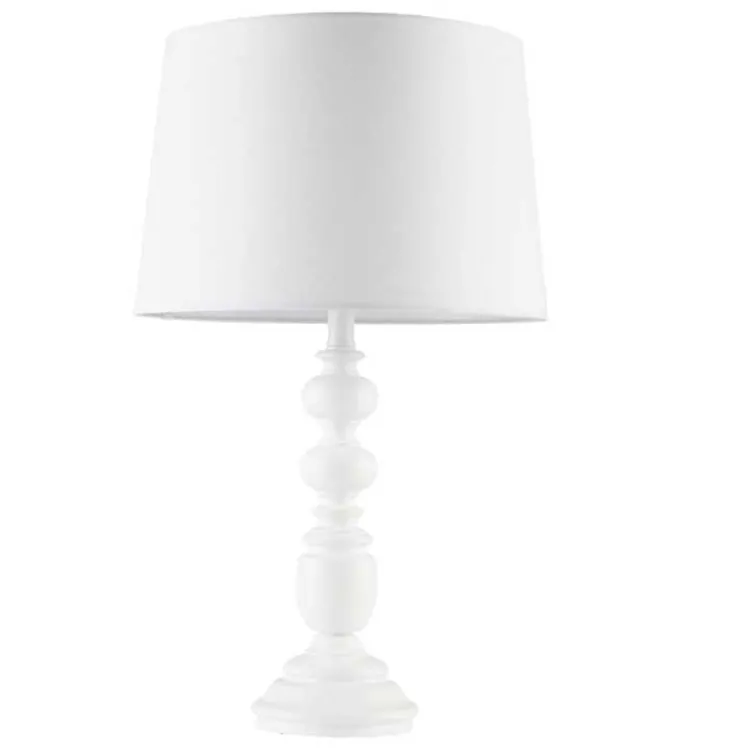 Table Lamps-Kirklands Home Matte Candlestick Martha Stewart Table Lamp White