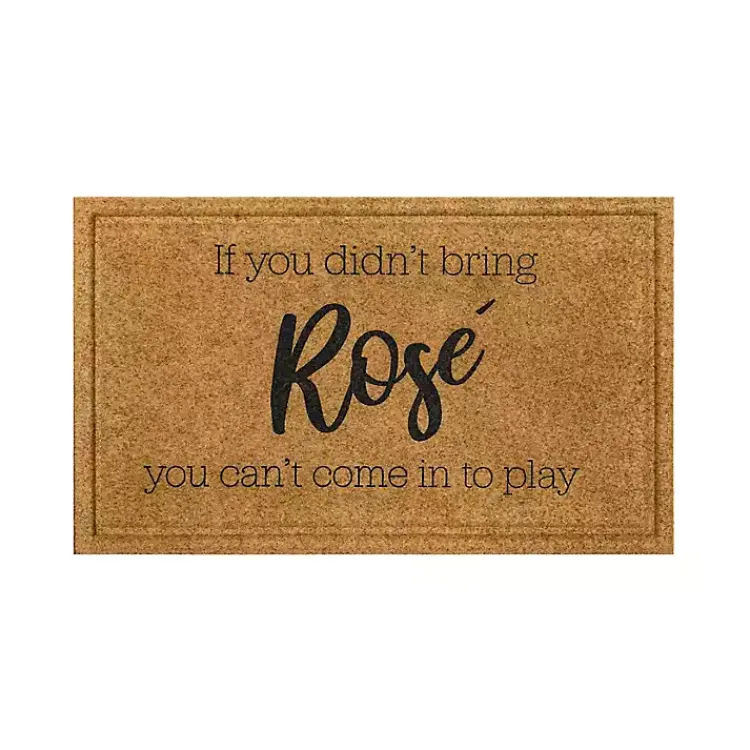 Doormats-Kirklands Home If You Didn't Bring Rose Welcome Mat