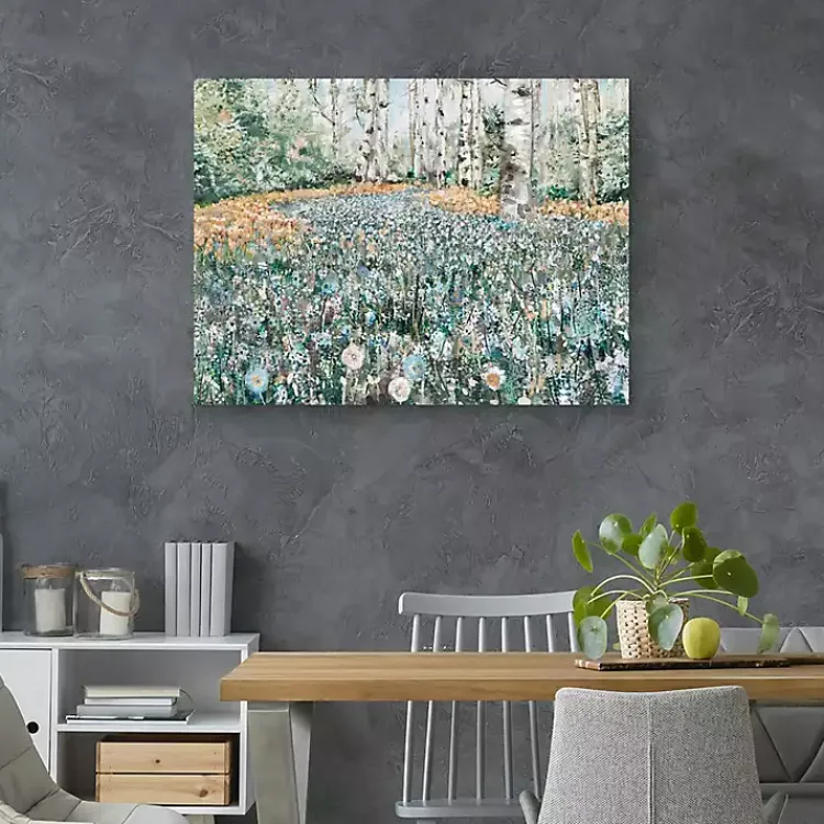 Canvas Art-Kirklands Home Blanket of Forest Flowers Canvas Art Print