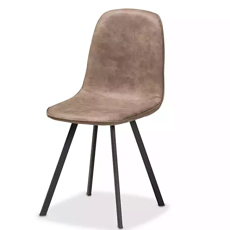 Dining Tables-Kirklands Home Wood Table and Leather Chairs 5-pc. Dining Set