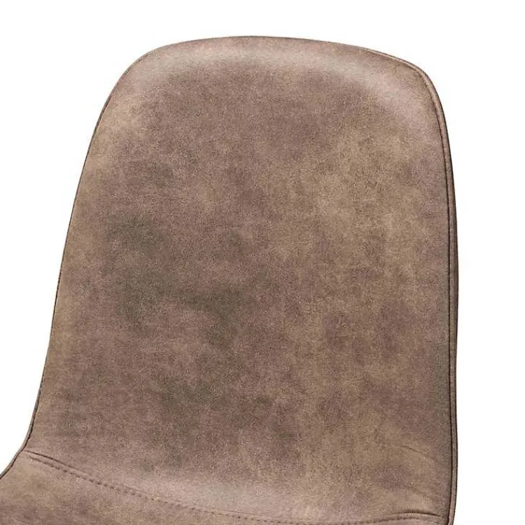 Dining Tables-Kirklands Home Wood Table and Leather Chairs 5-pc. Dining Set