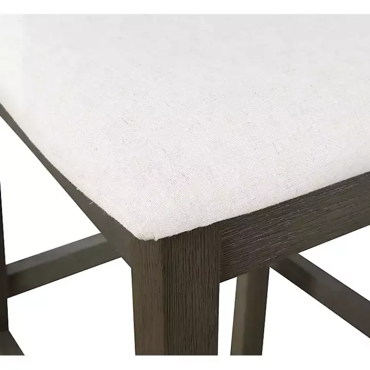 Bar Stools & Counter Height Stools-Kirklands Home Gray Wilbur Cane Back Counter Stools, Set of 2