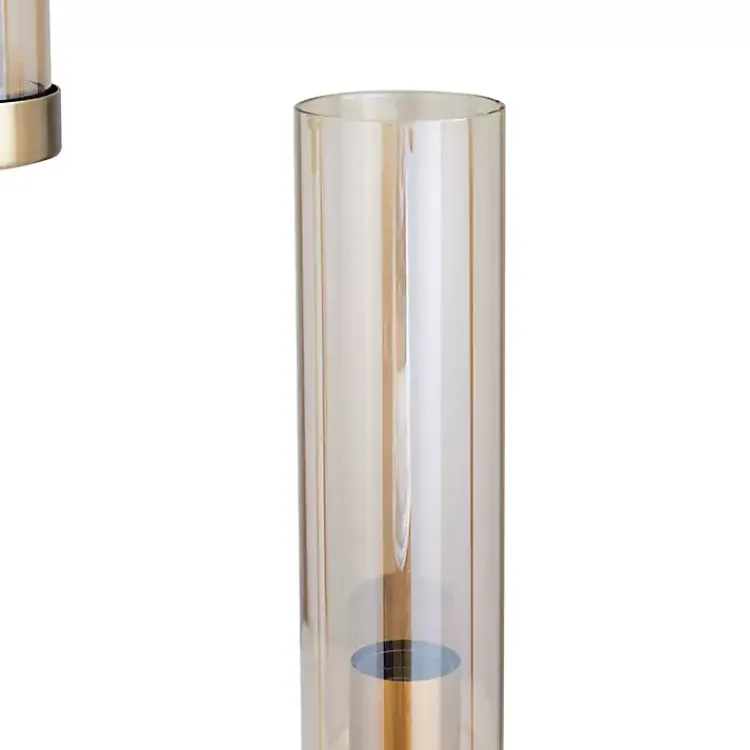 Table Lamps-Kirklands Home Metal Double Stem Table Lamp Gold