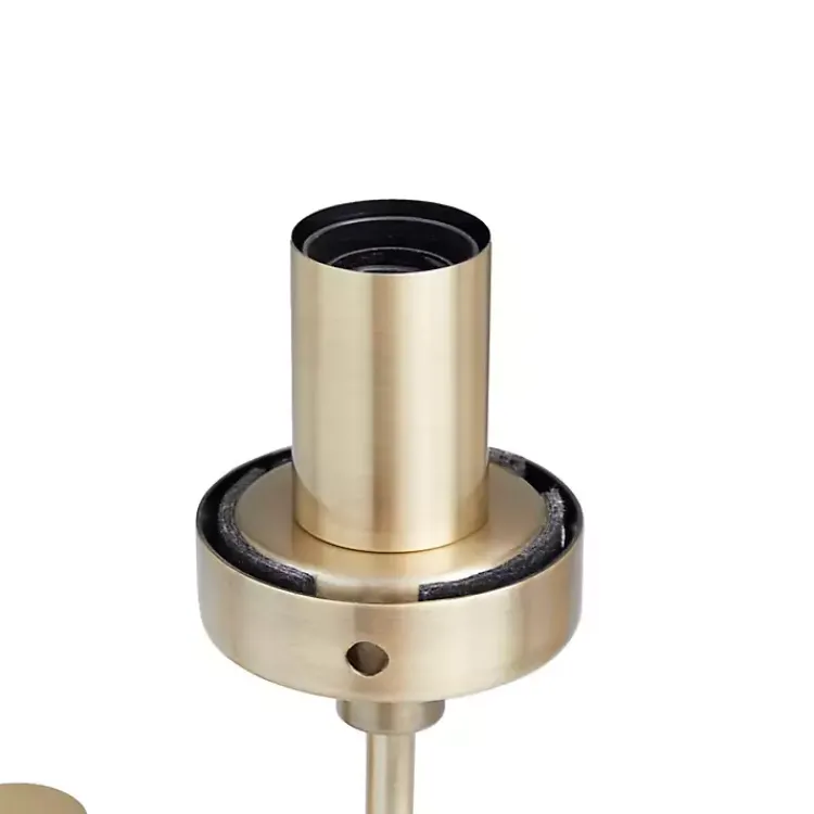 Table Lamps-Kirklands Home Metal Double Stem Table Lamp Gold