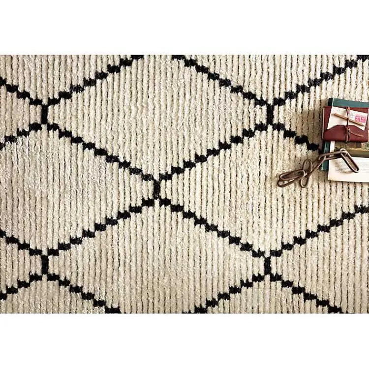 Area Rugs-Kirklands Home Chris Loves Julia x Loloi Alice Cream Runner, 2x4
