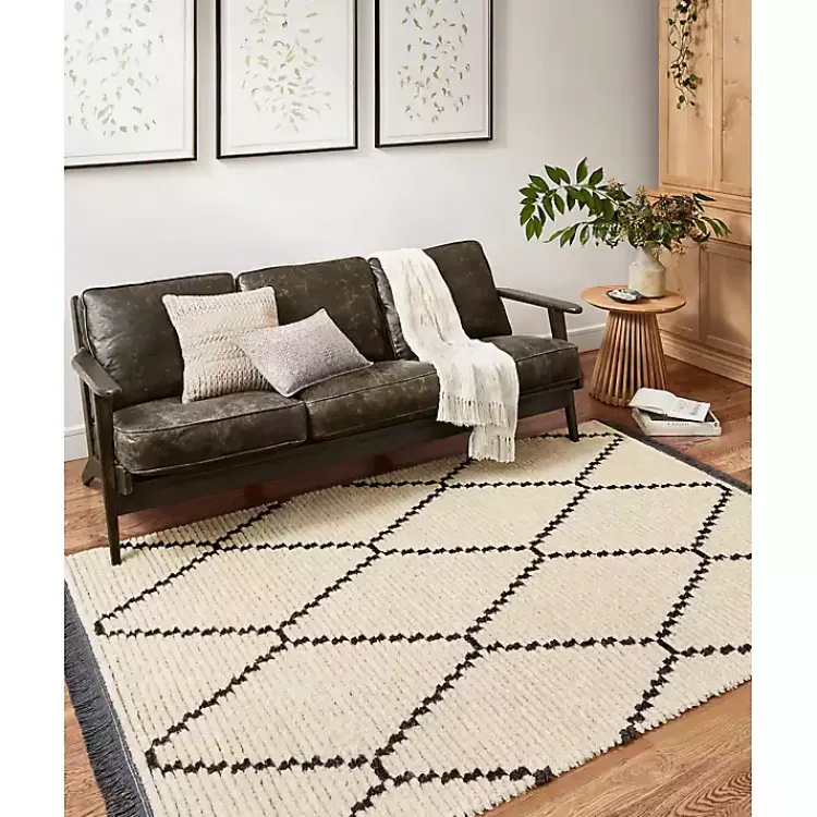 Area Rugs-Kirklands Home Chris Loves Julia x Loloi Alice Cream Runner, 2x4