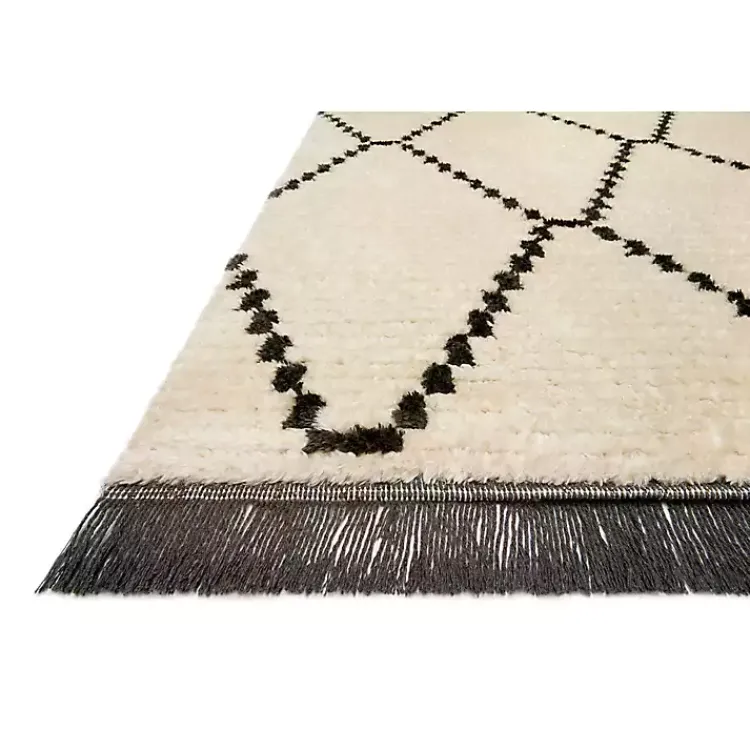 Area Rugs-Kirklands Home Chris Loves Julia x Loloi Alice Cream Runner, 2x4