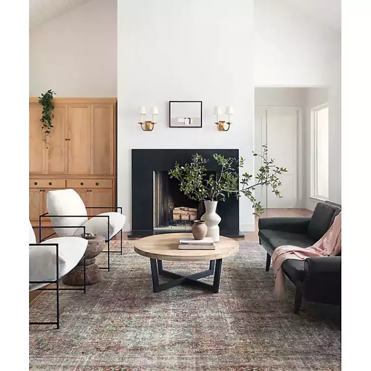 Area Rugs-Kirklands Home Chris Loves Julia x Loloi Jules Lagoon Rug, 5x7 Multi