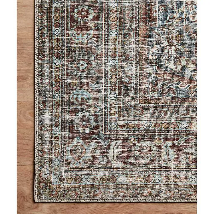 Area Rugs-Kirklands Home Chris Loves Julia x Loloi Jules Lagoon Rug, 5x7 Multi
