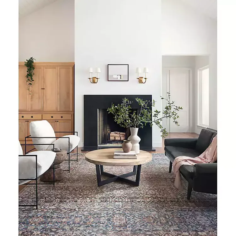 Area Rugs-Kirklands Home Chris Loves Julia x Loloi Jules Dark Blue Rug, 2x3