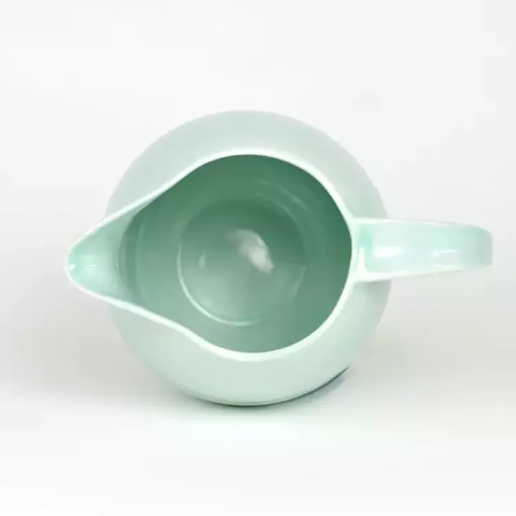 Serving & Entertaining-Kirklands Home Seafoam and Onyx Serving Pitcher