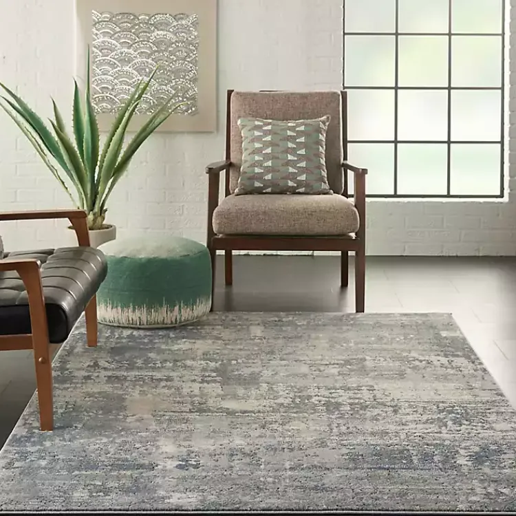 Area Rugs-Kirklands Home Charcoal Tally Textured Area Rug, 3x5