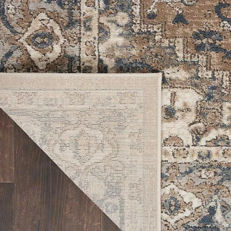 Area Rugs-Kirklands Home Multicolor Nadia Medallion Area Rug, 2x4 Gray