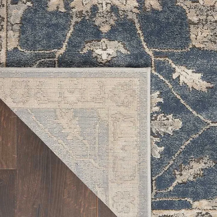 Area Rugs-Kirklands Home Blue Lush Vines Area Rug, 8x10