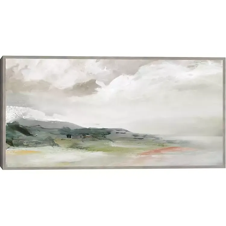 Framed Art-Kirklands Home Earth and Clouds Abstract Framed Wall Art