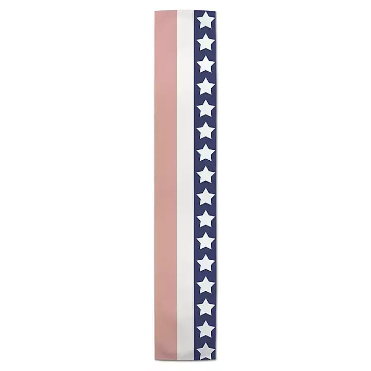 Table Linens-Kirklands Home July 4th Simple Stripe Decorative Table Runner