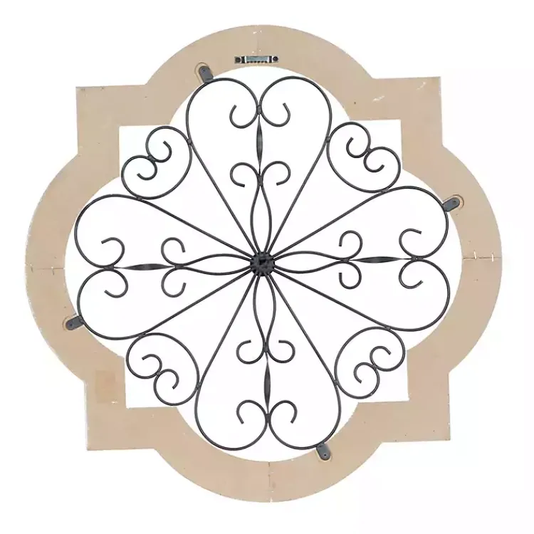 Wall Plaques-Kirklands Home Farmhouse Abstract Wall Plaque White