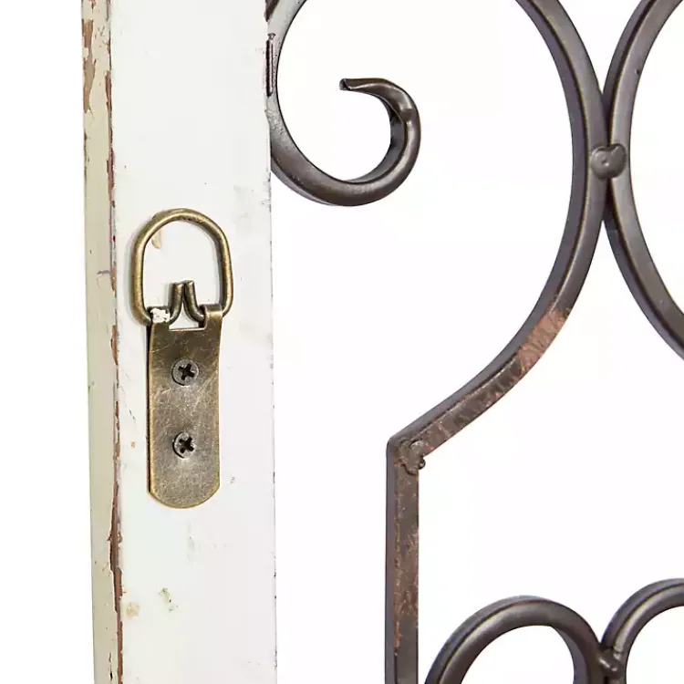 Wall Plaques-Kirklands Home Black Metal Farmhouse Scroll Wall Plaque