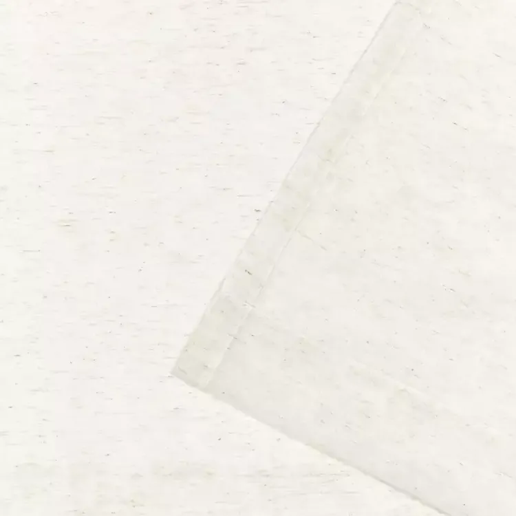 Curtains & Drapes-Kirklands Home Oatmeal Braided 2-pc. Curtain Panel Set, 96 in. Ivory