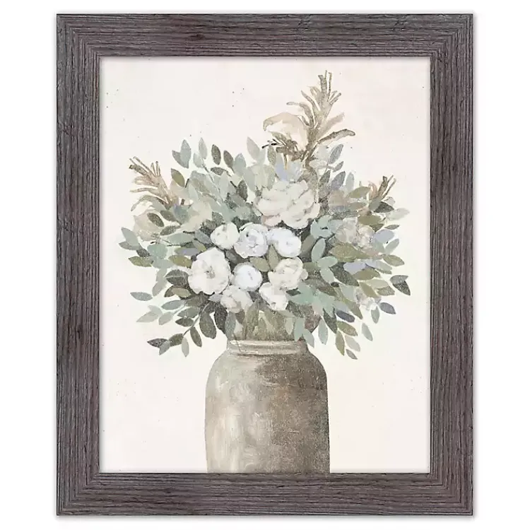 Framed Art-Kirklands Home Modern Transitional Flowers Framed Wall Art