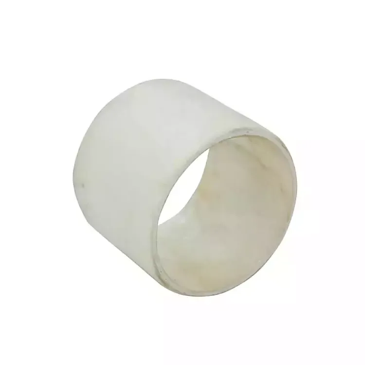Table Linens-Kirklands Home Natural Cream Marble 4-pc. Napkin Ring Set