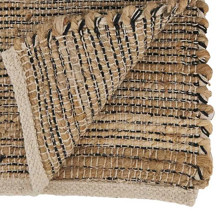 Table Linens-Kirklands Home Natural Woven Table Runner Tan