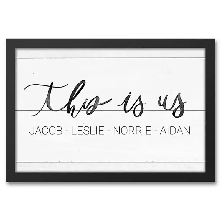 Canvas Art-Kirklands Home Personalized This Is Us Canvas Wall Art