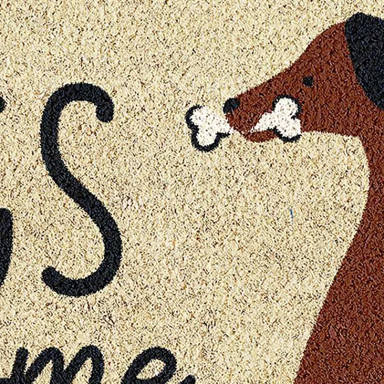 Doormats-Kirklands Home Dogs Welcome People Tolerated Doormat