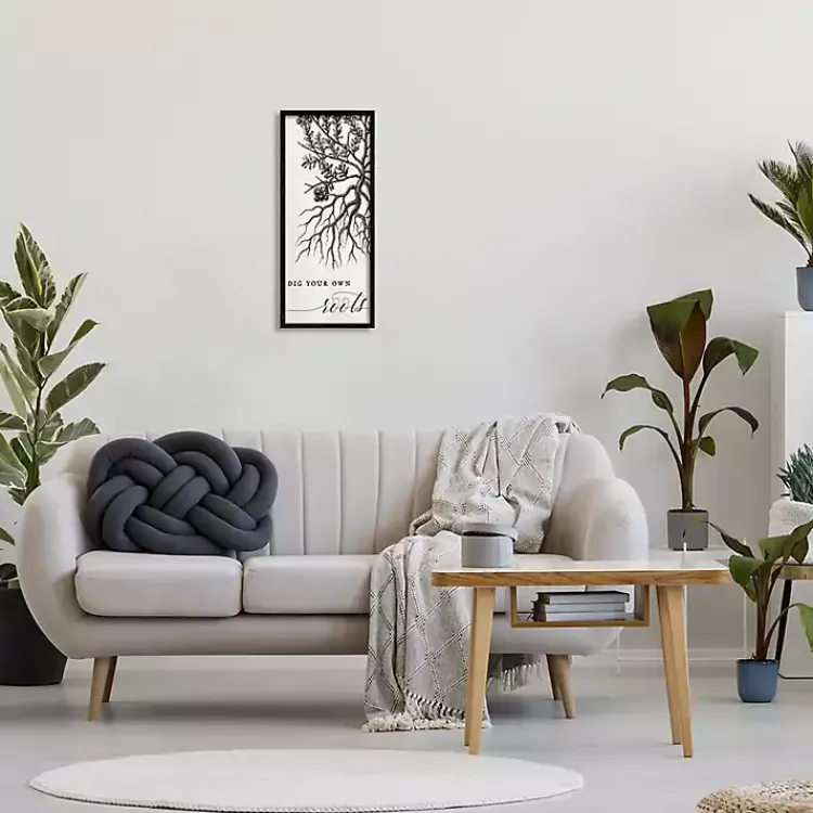 Wall Quotes & Signs-Kirklands Home Dig Your Own Roots Wall Plaque