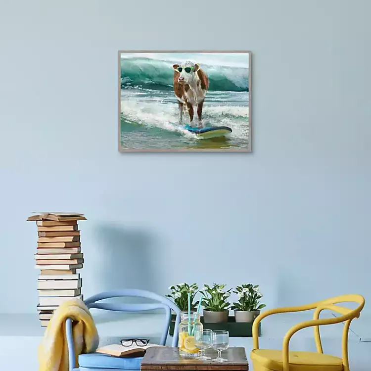 Canvas Art-Kirklands Home Surf & Turf Framed Canvas Art Print Multi