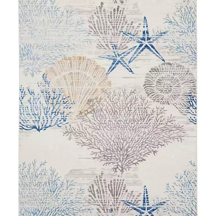 Area Rugs-Kirklands Home Coastal Reef Dreams Area Rug, 7x9