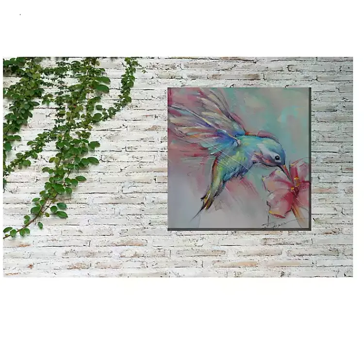 Outdoor Wall Decor-Kirklands Home All A Flutter Outdoor Canvas Art Print