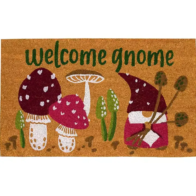 Doormats-Kirklands Home Welcome Gnome Doormat Tan