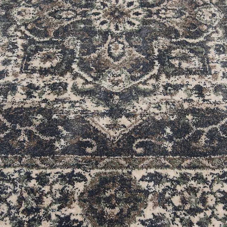 Area Rugs-Kirklands Home Vintage Annabe Area Rug, 5x7 Blue