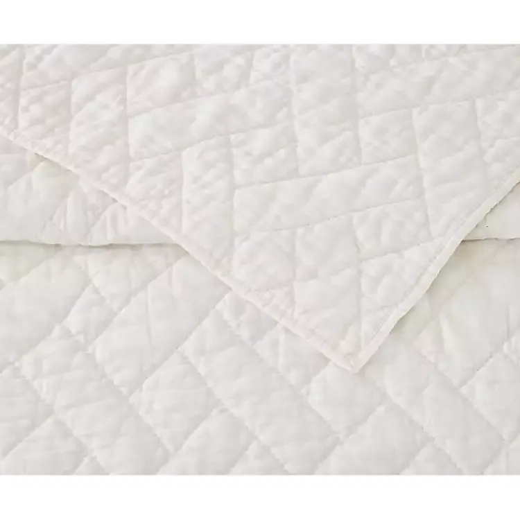 Bedspreads & Coverlets-Kirklands Home Dream Weaver 3-pc. King Coverlet Set White