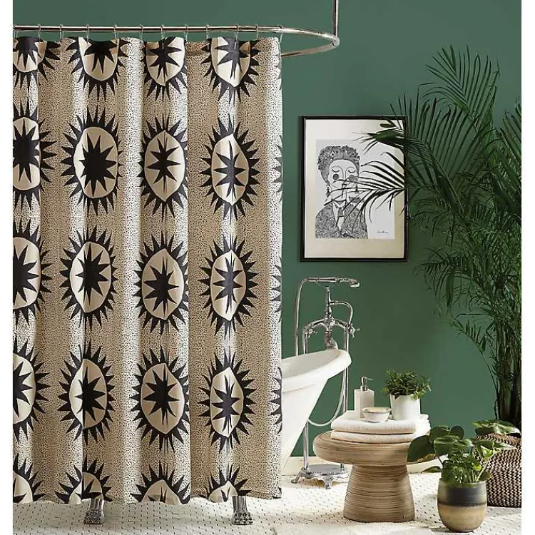 Shower Curtains-Kirklands Home Justina Blakeney Soleil Shower Curtain