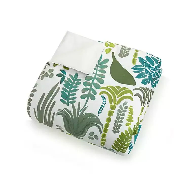 Duvets-Kirklands Home Justina Blakeney Green Jardin King Duvet Set