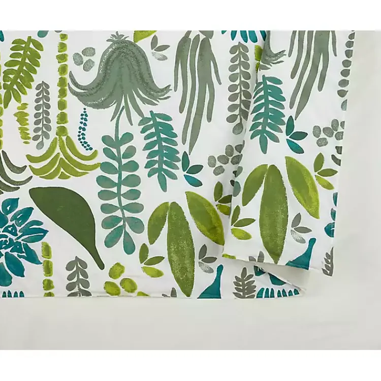 Duvets-Kirklands Home Justina Blakeney Green Jardin King Duvet Set