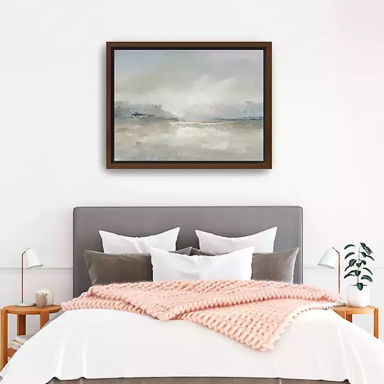Framed Art-Kirklands Home Hazy Horizon Framed Canvas Art Print