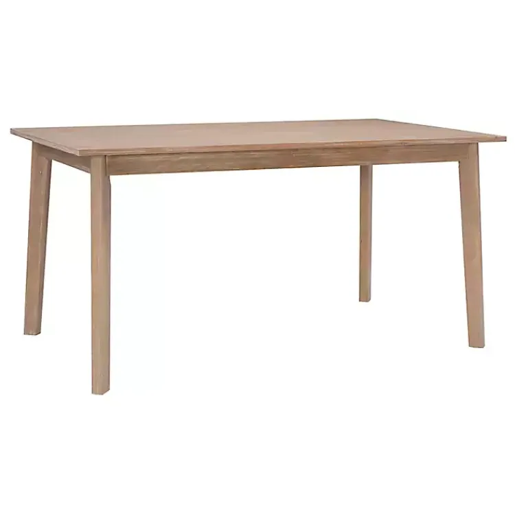 Dining Tables-Kirklands Home Colleen Natural Midcentury Dining Table Brown