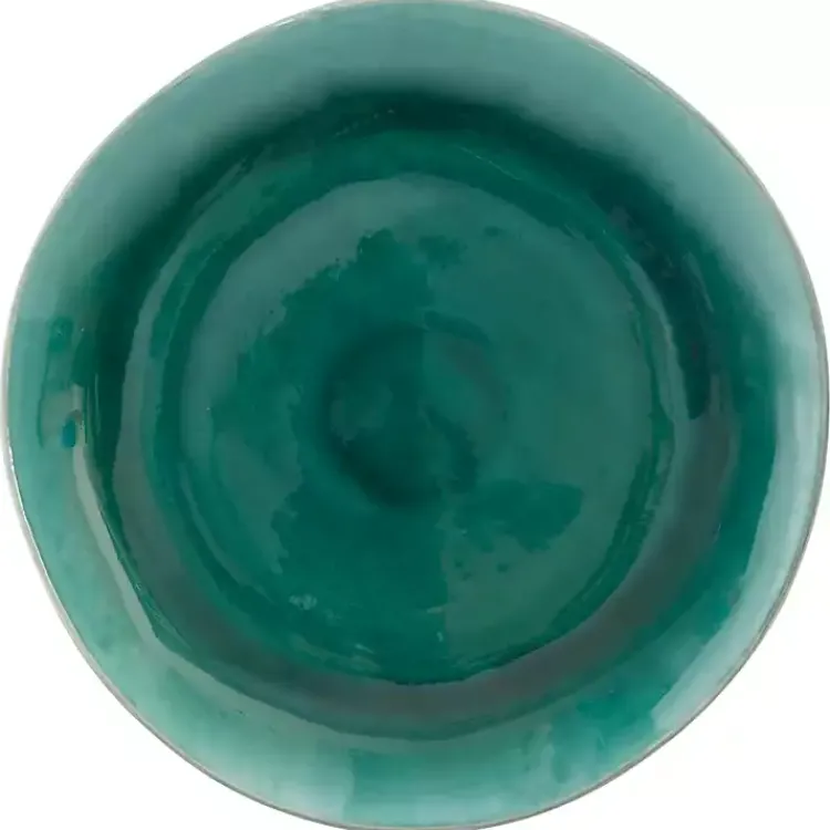 Dinnerware-Kirklands Home Emerald Crackle Glazed 16-pc. Dinnerware Set Green