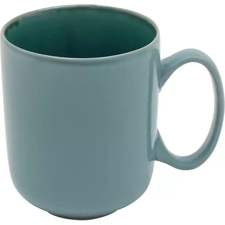 Dinnerware-Kirklands Home Emerald Crackle Glazed 16-pc. Dinnerware Set Green