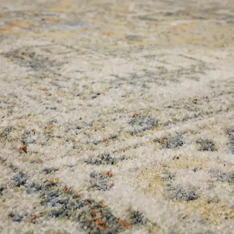 Area Rugs-Kirklands Home Wilcox Medallion Runner, 2x8 Ivory