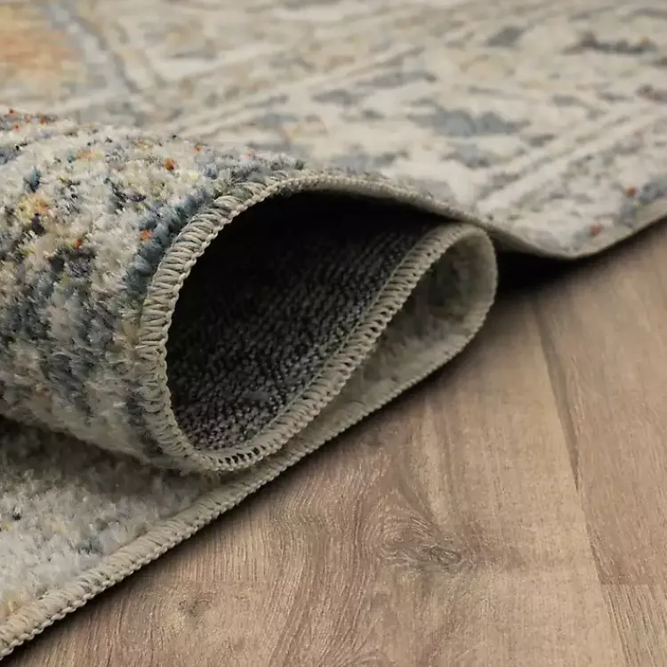 Area Rugs-Kirklands Home Wilcox Medallion Runner, 2x8 Ivory