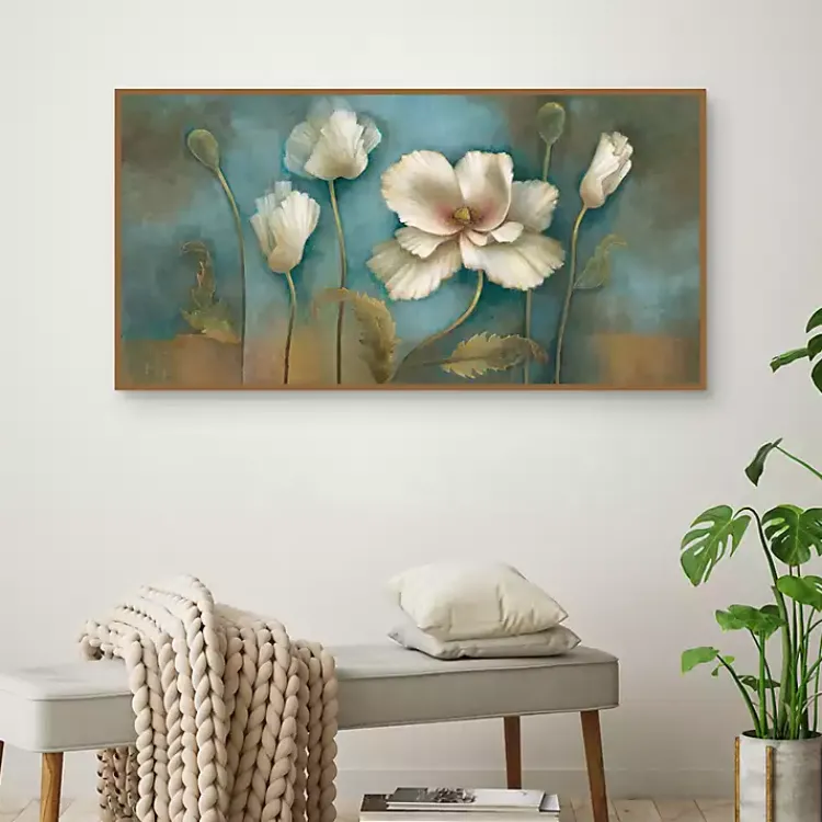 Framed Art-Kirklands Home Poppy Melody Framed Canvas Art Print