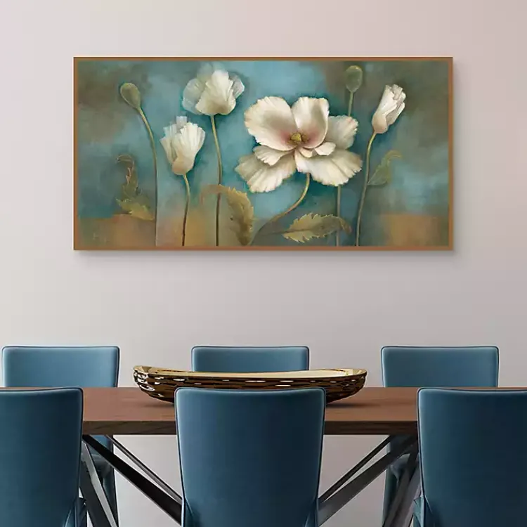 Framed Art-Kirklands Home Poppy Melody Framed Canvas Art Print