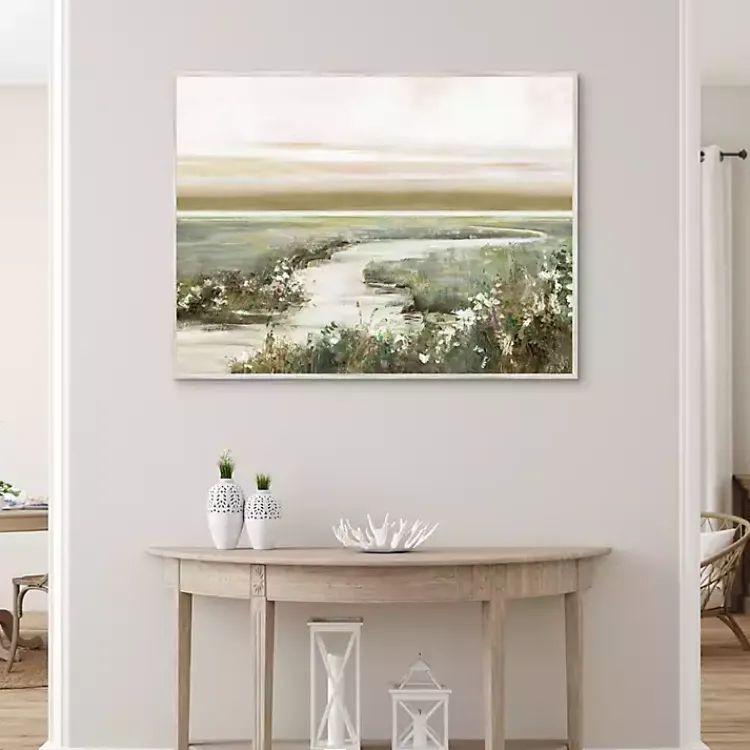 Framed Art-Kirklands Home Eternity in Dawn Framed Canvas Art Print