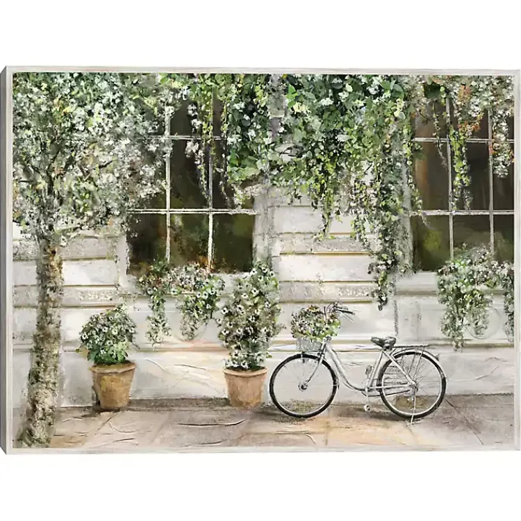 Framed Art-Kirklands Home Dans La Ville Framed Canvas Art Print
